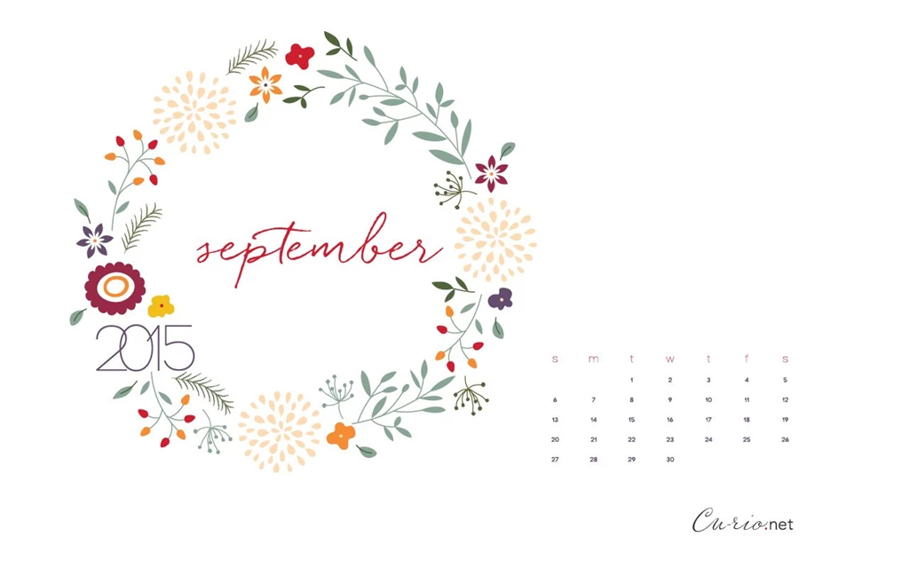 September 2015 Wallpapers