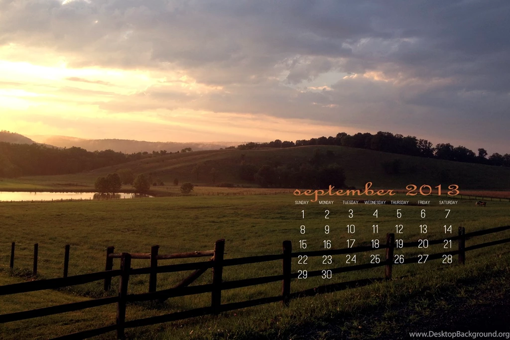 Dear Readers… + Desktop Calendar {September 2013}