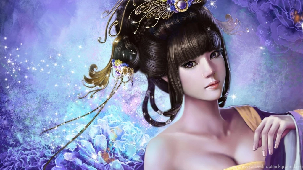 Beautiful Cartoon Girl Wallpapers Free Desktop Wallpapers