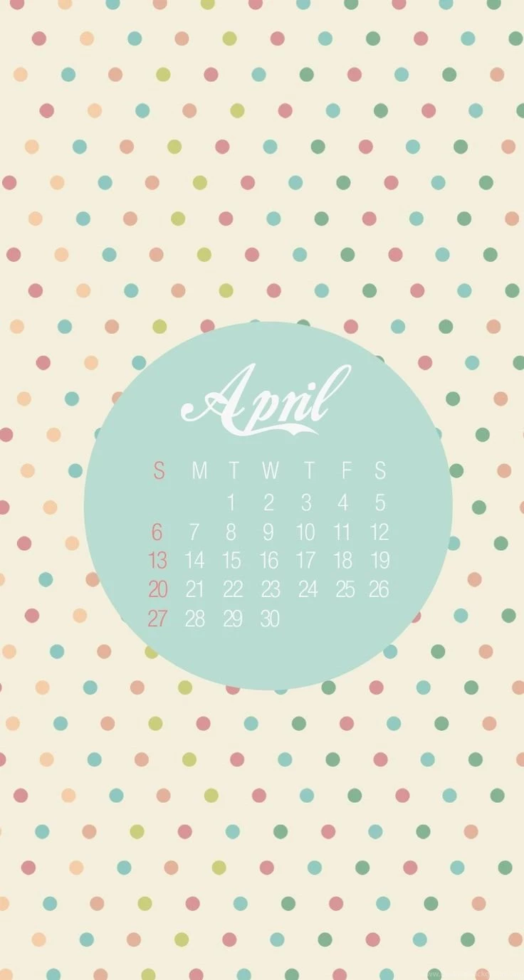 April Calendar Wallpapers @mobile9
