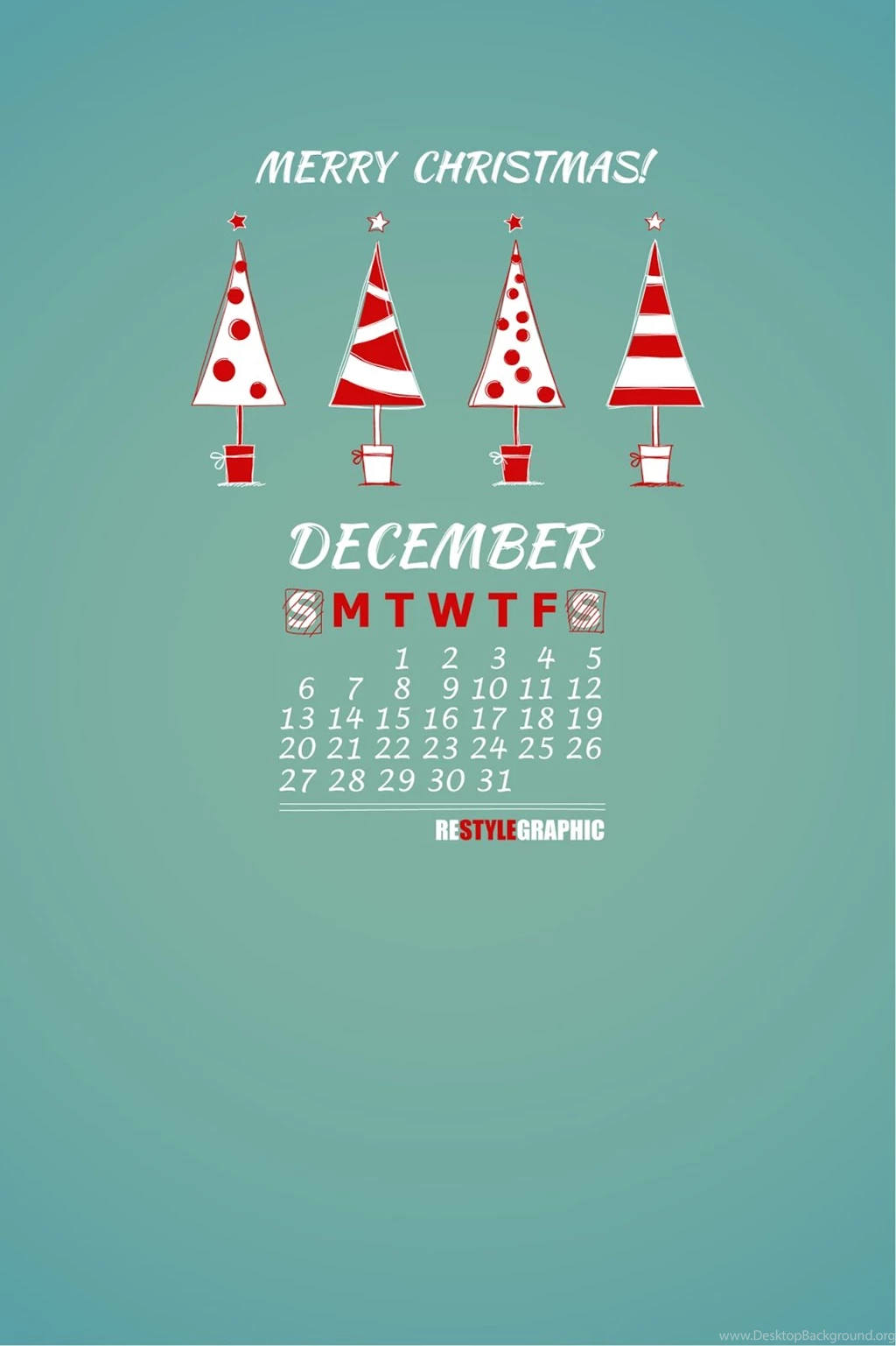 ReStyleGraphic Blog: Get Christmas Spirit With My Free December ...