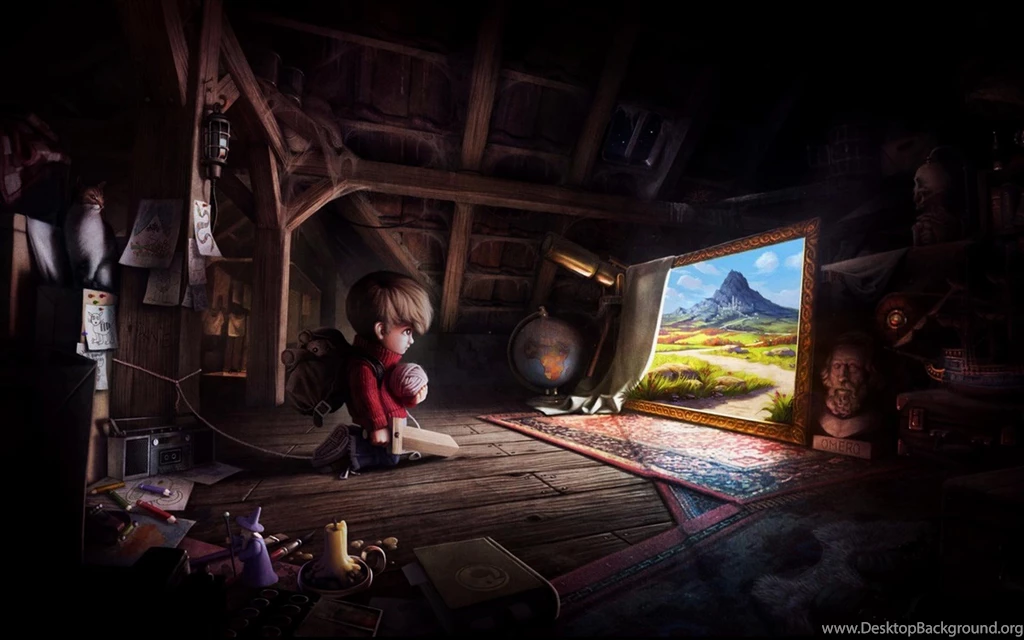 Desktop Wallpapers · Gallery · 3D Art · For Adventure