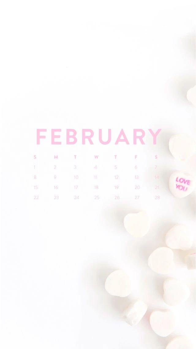 Hello February! Desktop + iPhone Wallpapers! – Ashlee Proffitt
