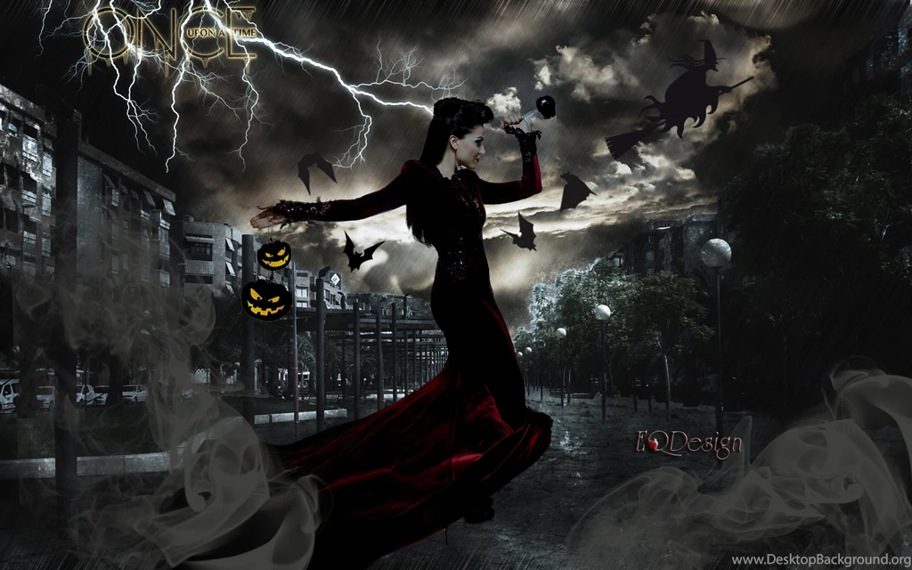 The Evil Queen Halloween Fan Art Once Upon A Time Wallpapers ...