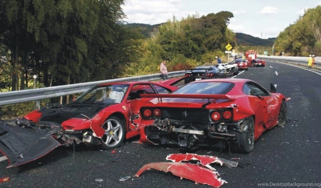 Expensive Car Crashes Hd Wallpapers