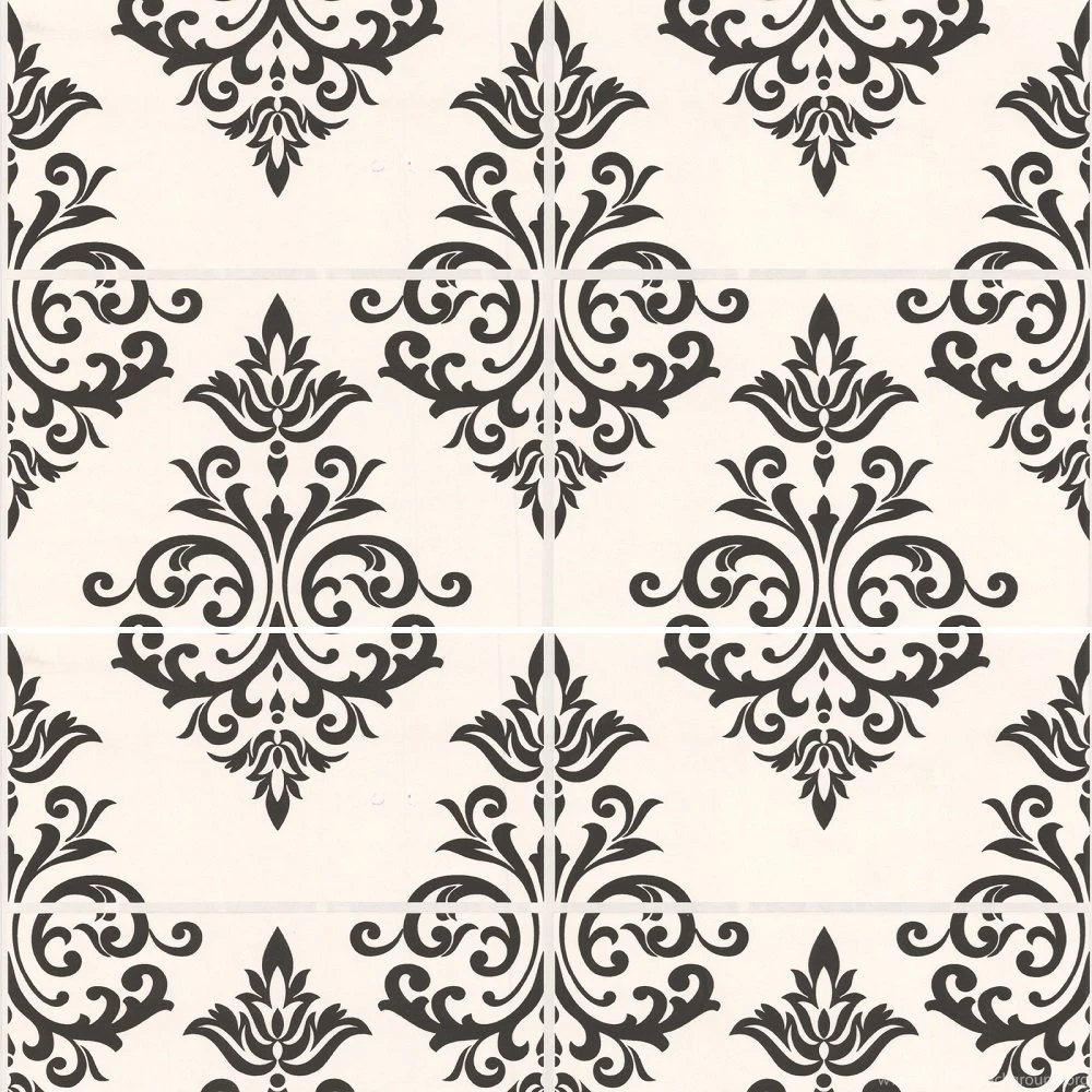 Graham & Brown Contour Pallade Damask Tile Effect Kitchen Wallpapers