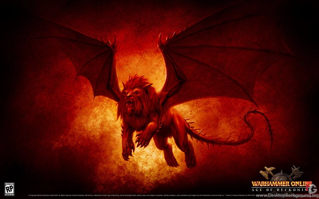 Demonic Lion Computer Wallpapers, Desktop Backgrounds