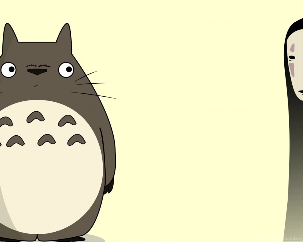 SuperHD.pics: Spirited Away Vector Totoro No Face My Neighbour ...