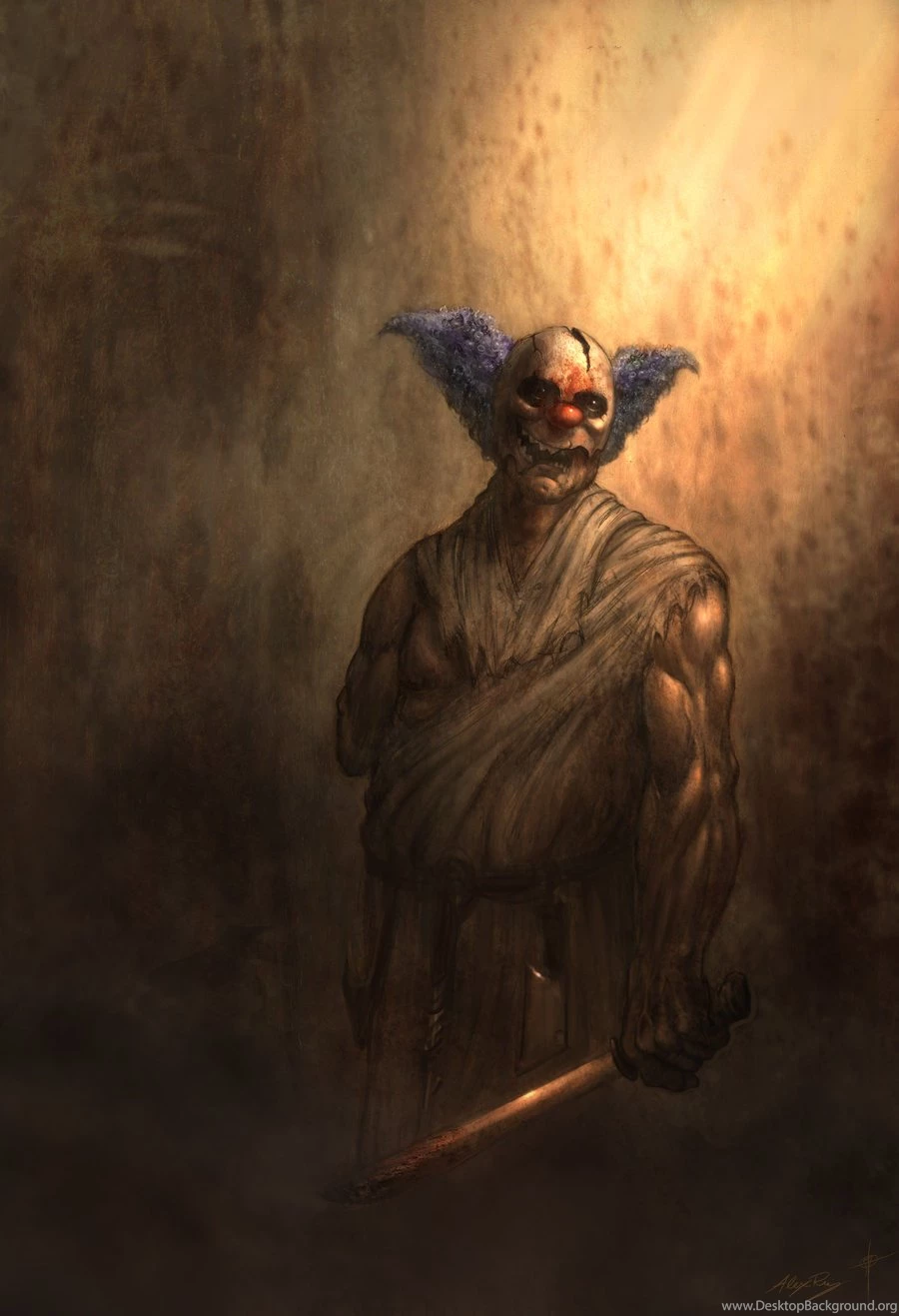 Killer Krusty By AlexRuizArt On DeviantArt