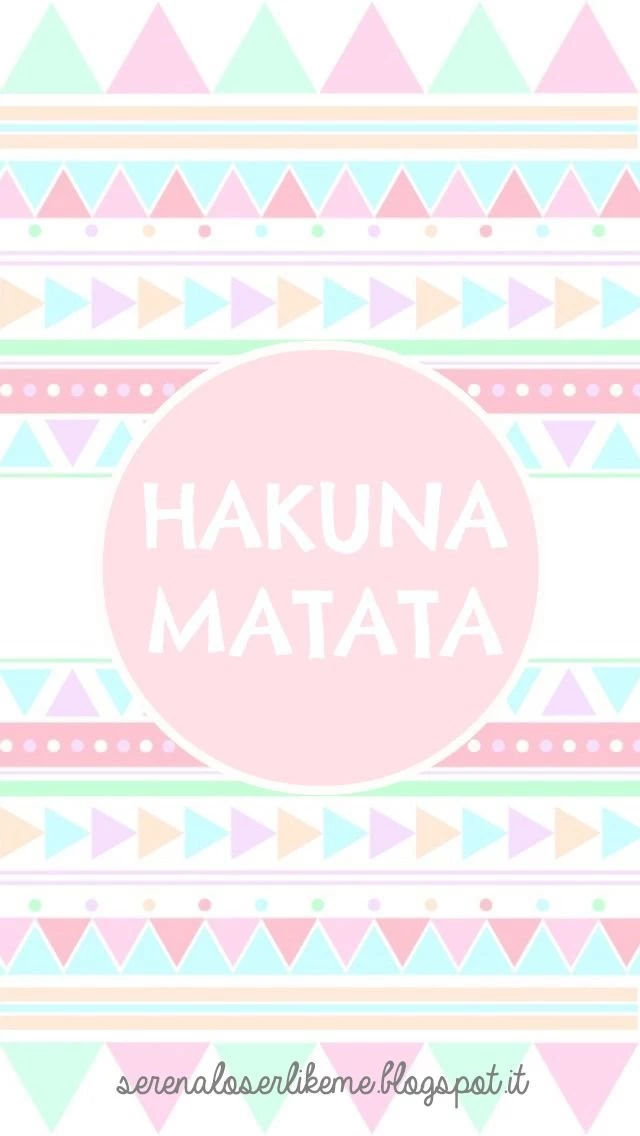 Iphone 5 Ethnic Hakuna Matata Wallpapers Homescreen Screensaver By ...