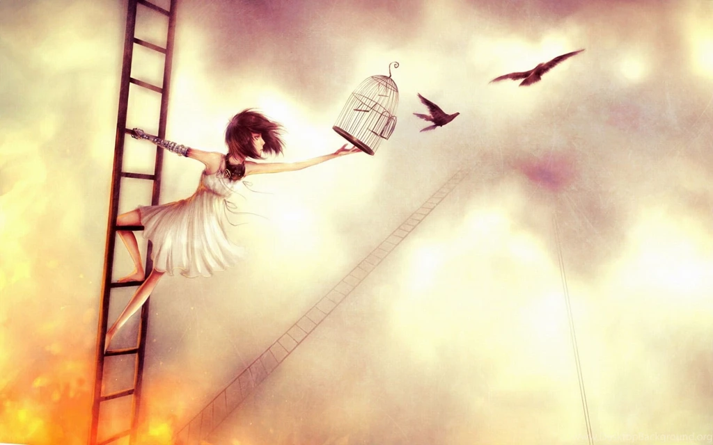Cloud Girl Artistic Wallpapers HD Wallpapers & 4K Wallpapers ...