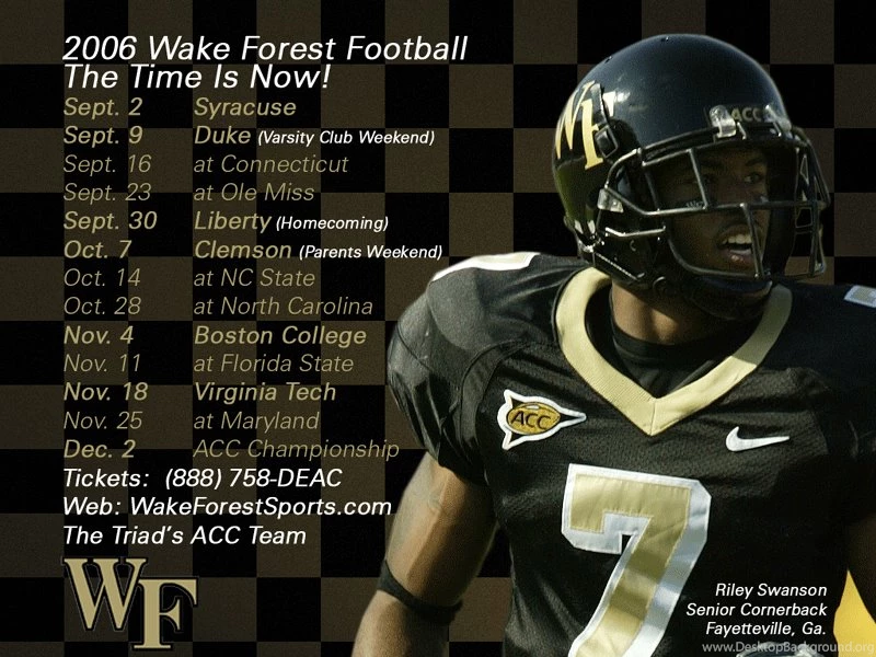 The Official Site Of Wake Forest Demon Deacon Athletics Football