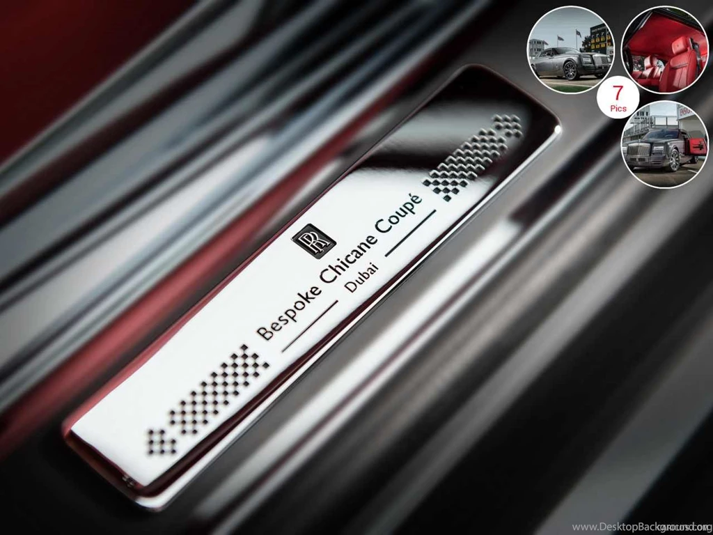 2014 Rolls Royce Chicane Bespoke Phantom Coupe   Badge