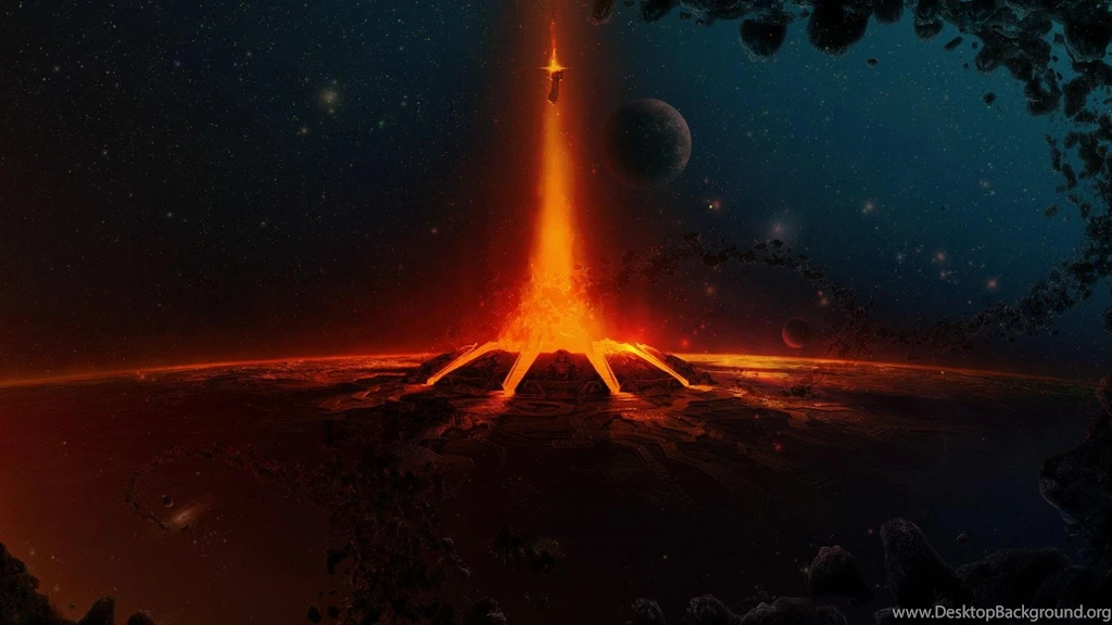 Outer Space Planets Spaceships Asteroids Halo 4 Wallpapers