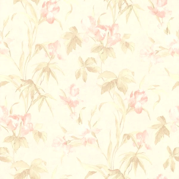 436 66620 Pink Satin Iris   Yvonne   Brewster Wallpapers