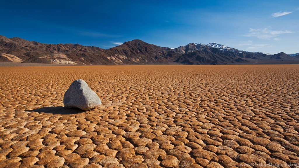 Download Wallpapers 3840x2160 Desert, Drought, Dead Lake, Stone ...