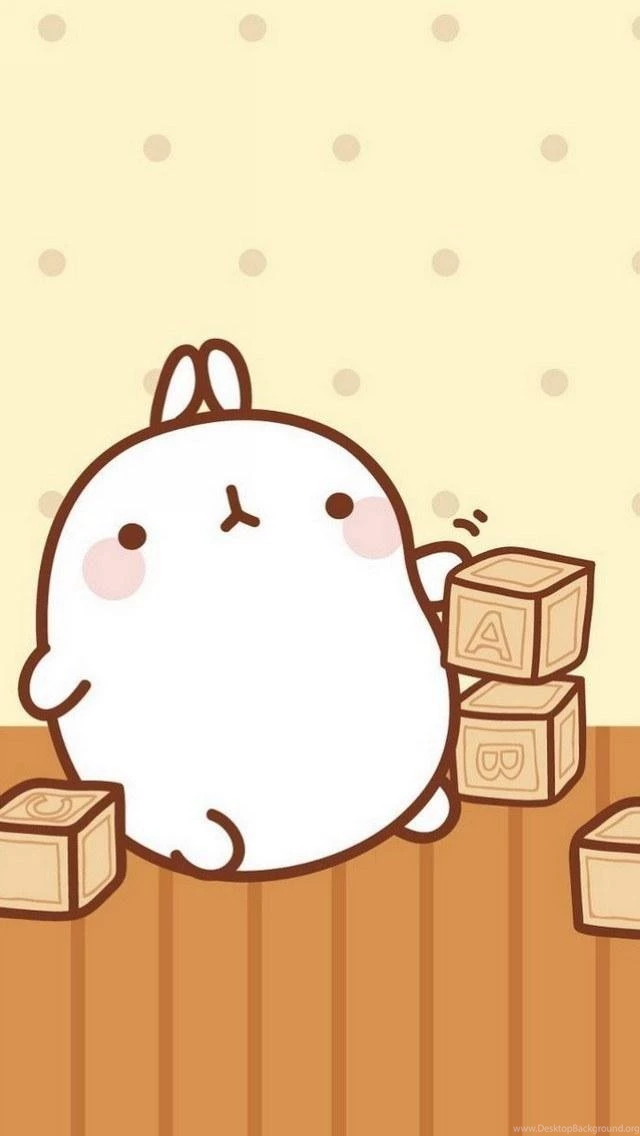 Cute Molang iPhone 6 / 6 Plus And iPhone 5/4 Wallpapers