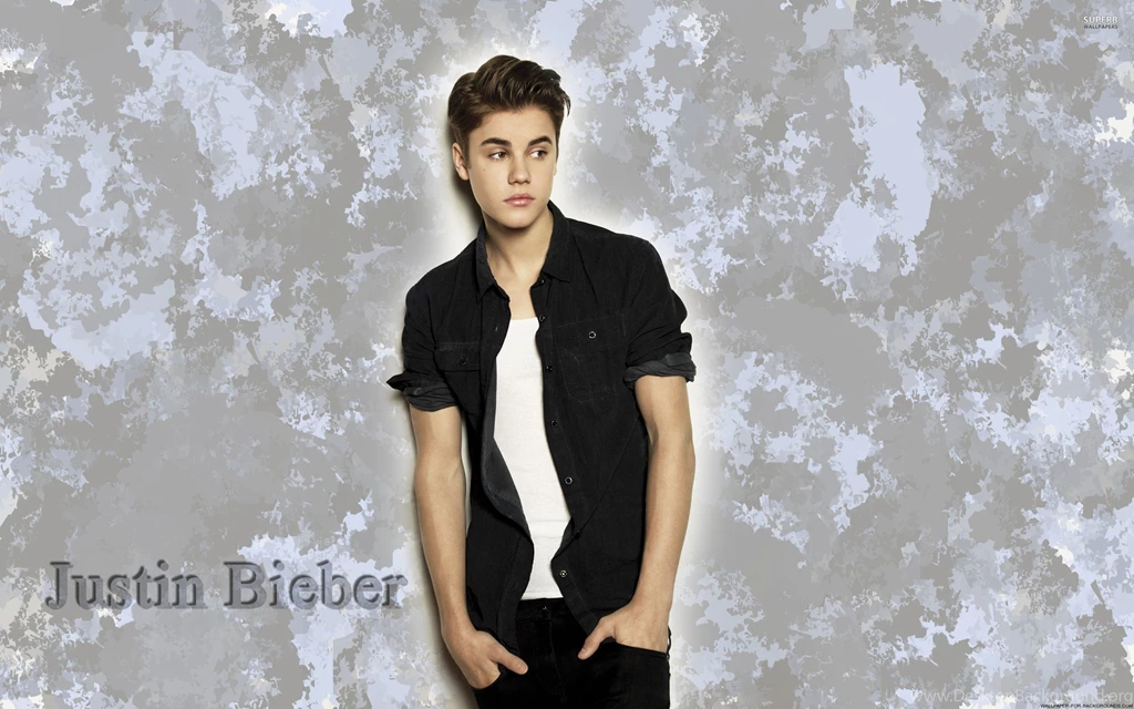 Justin Bieber Wallpapers Black Shirt Wallpapers