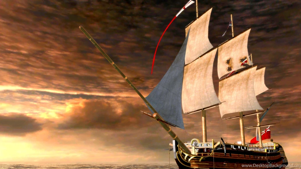 3D Ship Art Awesome Full HD Wallpapers
