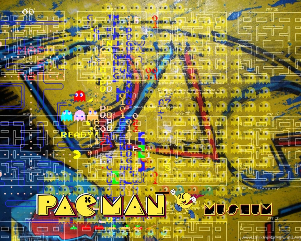 Pacmanmuseum.com   PAC MAN Wallpapers