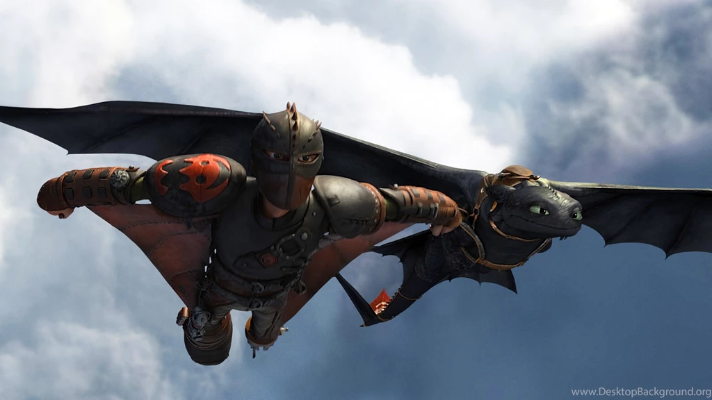 Toothless And Hiccup Flying 0y Wallpapers HD