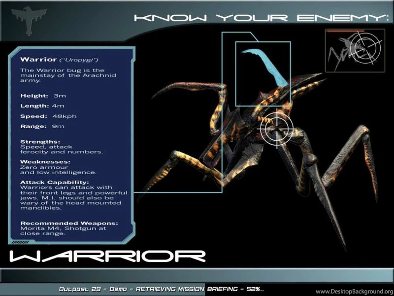 Bug Starship Troopers Science Fiction 1024x768 Wallpapers – Animals ...