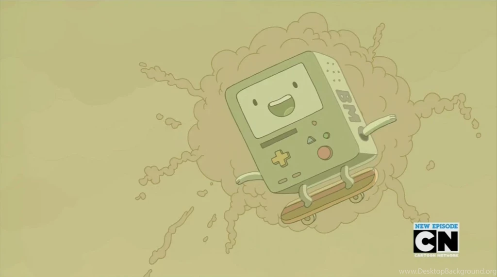 Request] This BMO Skateboard Wallpapers Without The CN Logo ...