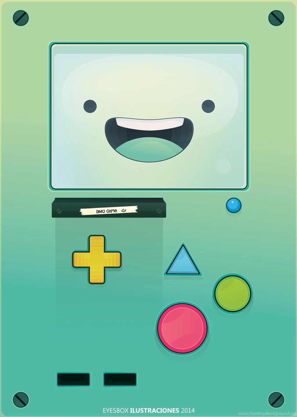 BMO Face By Eyesbox On DeviantArt
