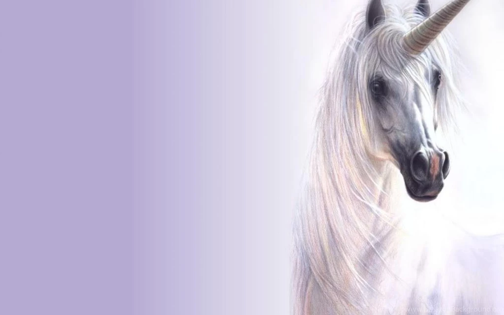 WHITE UNICORN WALLPAPER   (