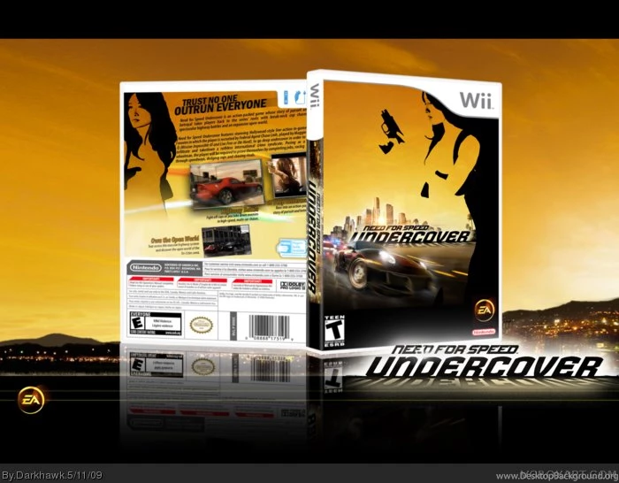 Need For Speed Undercover Wii Box Art Cover By Darkhawk