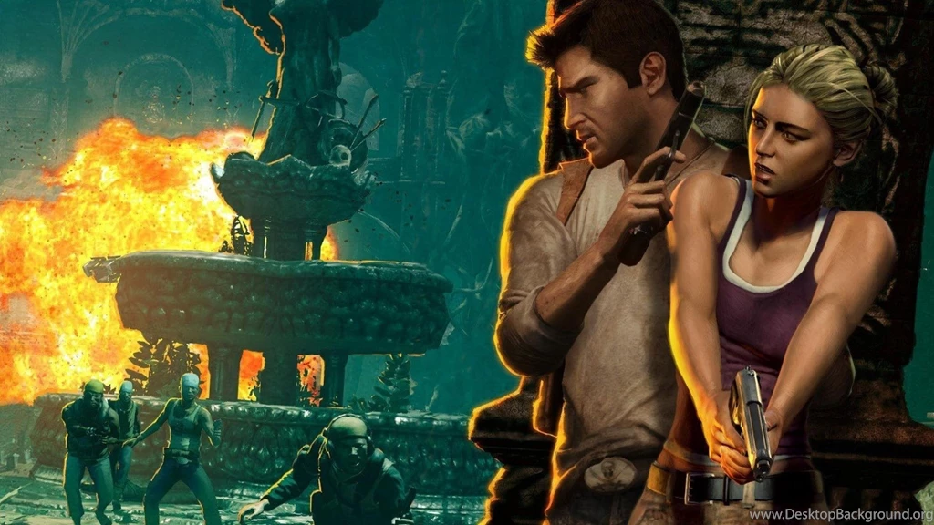 Uncharted Nathan Drake Artwork Wallpapers