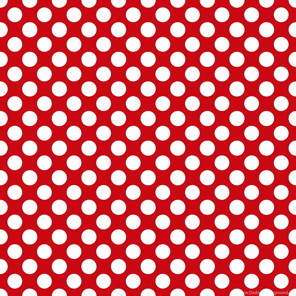 Red White Polka Dot Backgrounds
