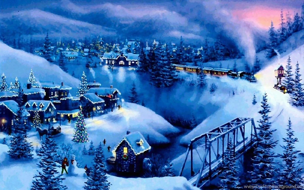 2010 Christmas Desktop Wallpapers Downloads Blue Wallpapers ...
