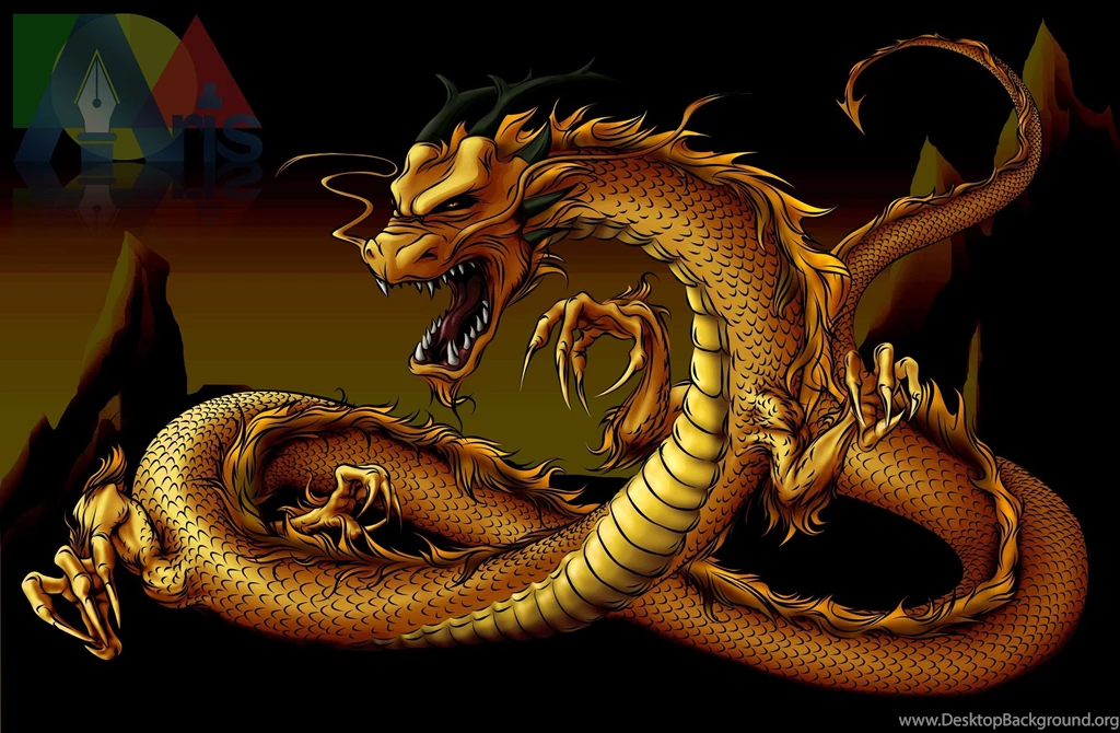 Gold Dragon 16 Wide Wallpapers Hivewallpaper.com