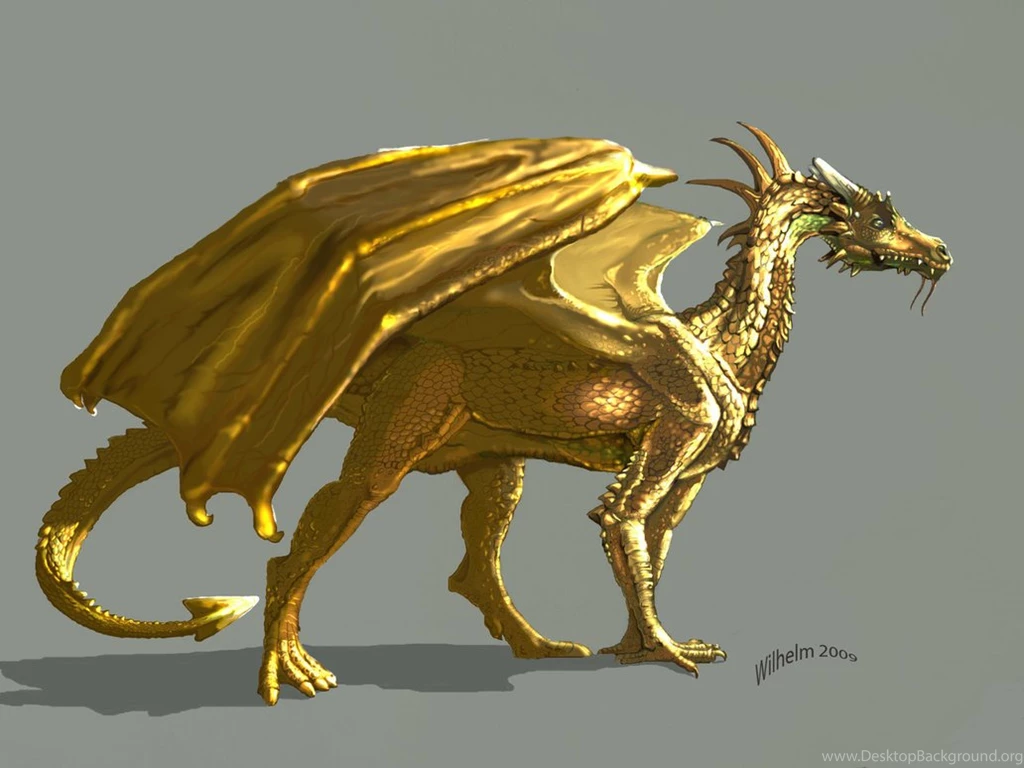 Gold Dragon 7 Cool Hd Wallpapers Hivewallpaper.com