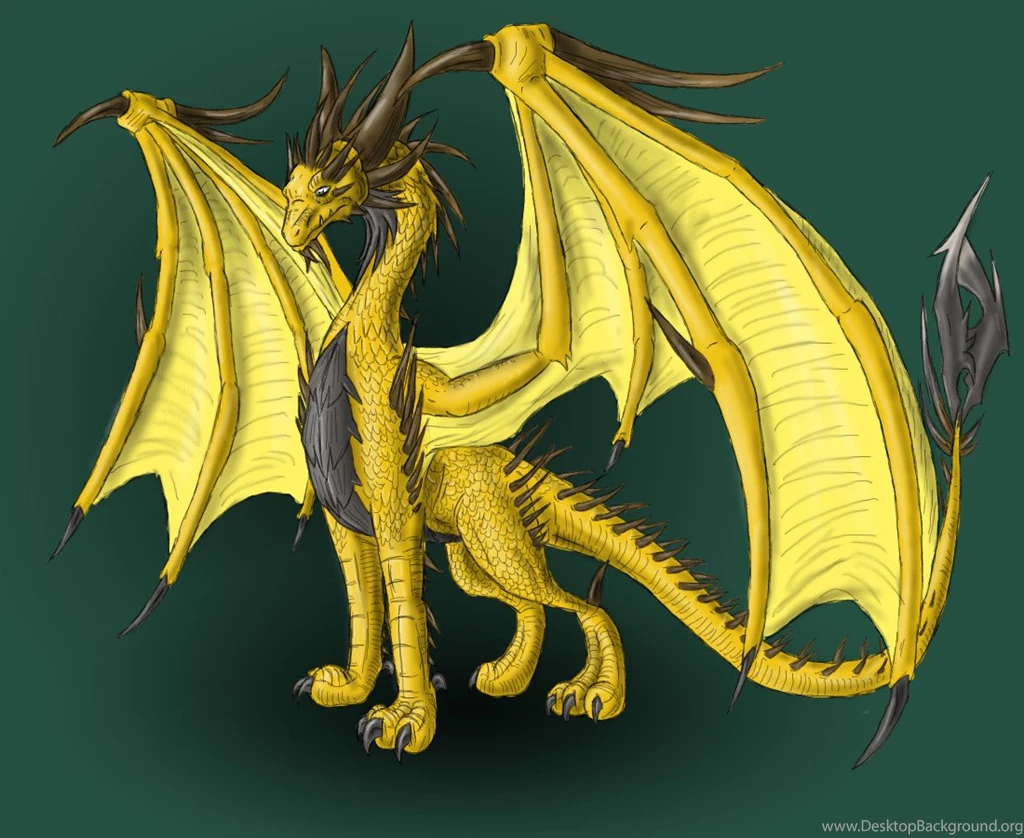 Gold Dragon 35 Desktop Backgrounds Hivewallpaper.com