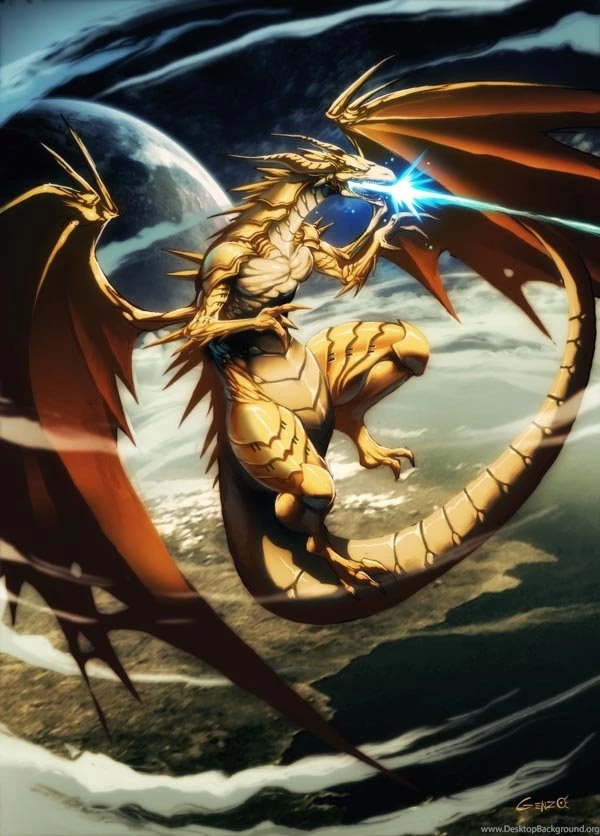 Golden Dragon By GENZOMAN On DeviantArt