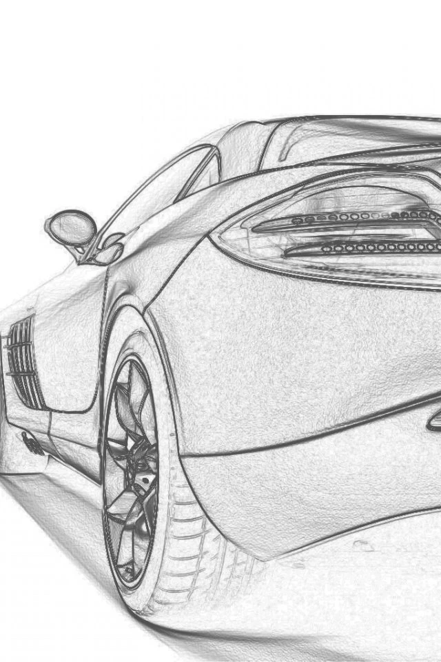 640x960 Slr Sketch Iphone 4 Wallpapers