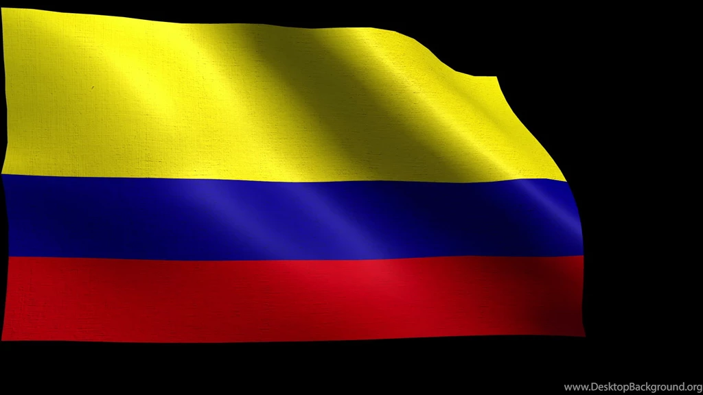 Colombian Flag Dark Backgrounds Wallpapers