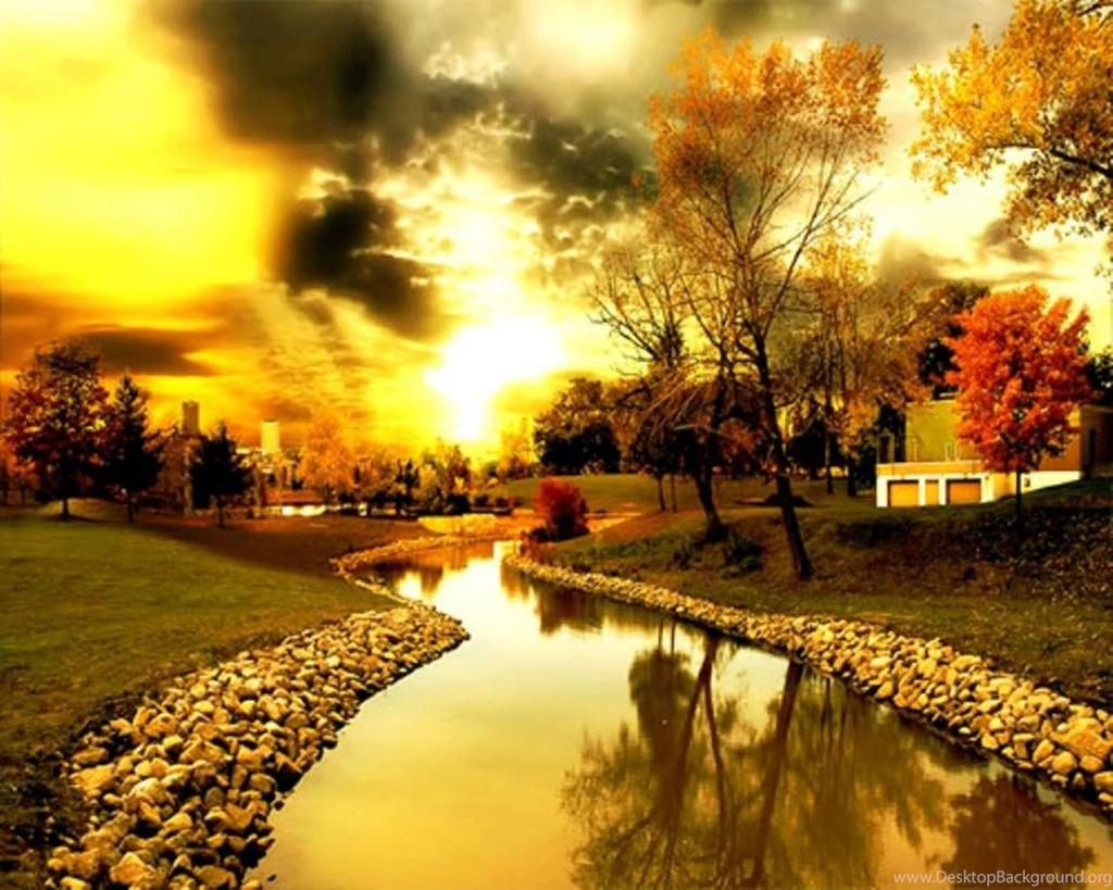 Wonderful Autumn Day 1208544 Wallpapers (
