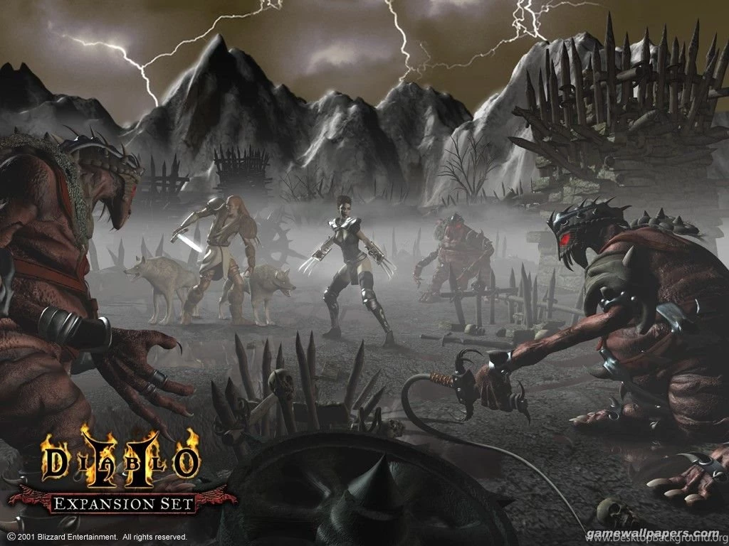 Adventure Strategy Games : Diablo II   Game Wallpapers
