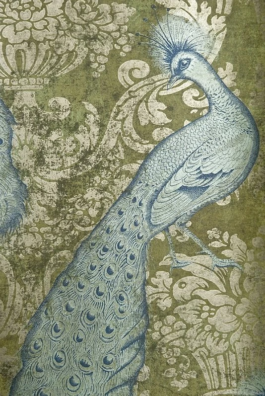 Byron Peacock Wallpapers In Sky Blue