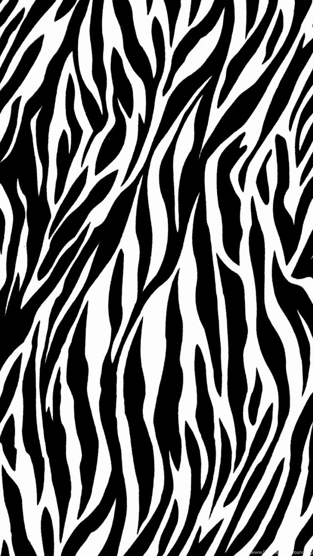 Zebra Print Wallpapers For iPhone 5S