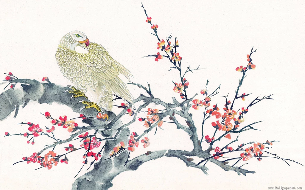 Chinese Painting With Meticulous Detail 2560x1600 Art ...