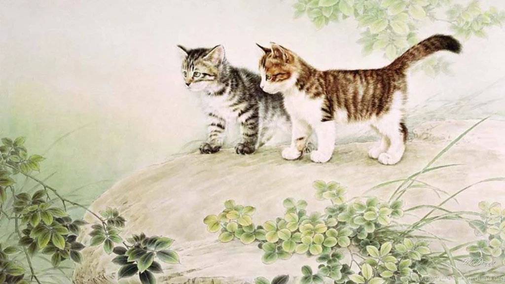 Chinese Cat Painting Iii (
