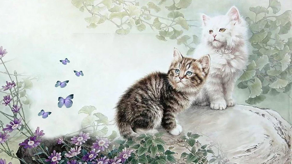 Chinese Cat Painting V (