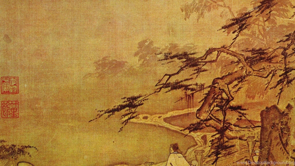 MA LIN PAINTING WALLPAPER (