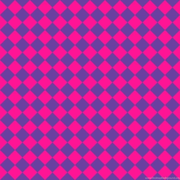 Deep Pink And Royal Purple Checkers Chequered Checkered Squares ...