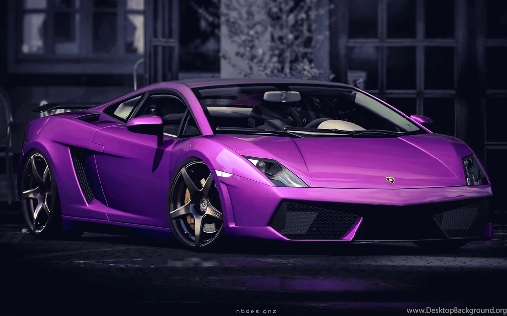 Royal Purple Lamborghini Gallardo Wallpapers
