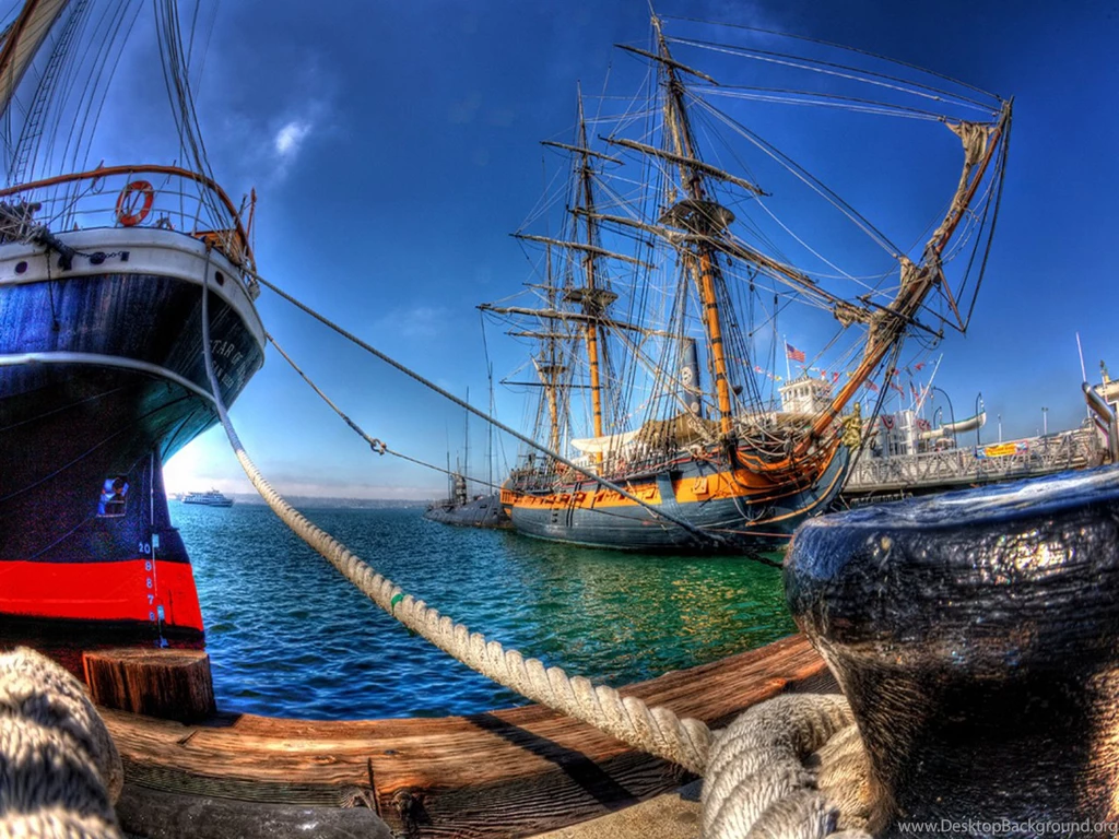 Wallpapers Nature Flag Harbour Lovely Peaceful Port Sailboat ...